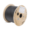 Fibra Óptica Drop Interior G.657A2 Monomodo 1 hilo, Dieléctrica, Forro Negro