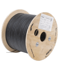 Fibra Óptica Drop Interior G.657A2 Monomodo 1 hilo, Dieléctrica, Forro Negro