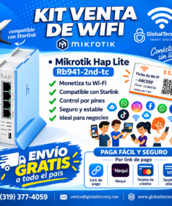 Vende Internet Por Fichas/Tickets con Mikrotik Hap Lite