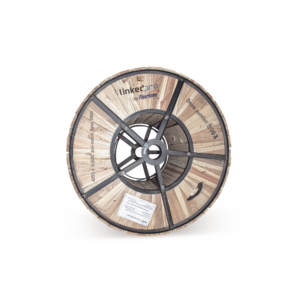 Alternative view of Carrete de 4 km de Fibra Óptica Aérea (ADSS) G.652D Armada Anti roedor, Dieléctrica, Monomodo 6 Hilos, Span 200