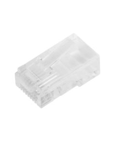 Paquete de 100 Conectores Modulares RJ45 Cat5e sin Blindaje, Chapados en Oro de 30 Micras para Máxima Durabilidad 8 Globaltecnoly 21d