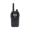 450-470 MHz, 16 canales, 1.5 Watts, VOX, Scaner, Incluye antena, batería, cargador y clip.
