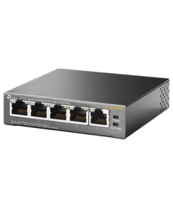 Alternative view of Switch PoE Gigabit de 5 puertos, con 4 puertos PoE 802.3af/at de hasta 56 W