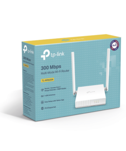 Alternative view of Router Inalámbrico WISP, 2.4 GHz, 300 Mbps, 2 antenas externas omnidireccional 5 dBi, 2 Puertos LAN 10/100 Mbps, 1 Puerto WAN 10/100 Mbps