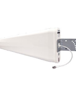 Antena logarítmica para exterior, ganancia de 11 dBi, frecuencia (806-960 / 1710-2700 MHz)