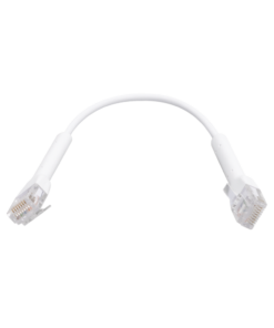 UniFi Ethernet Patch Cable Cat6 de 22 cm, color blanco