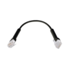 UniFi Ethernet Patch Cable Cat6 de 22 cm, color negro