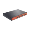 Switch 8 puertos 10/100/1000 PoE + 2 x SFP Gigabit, respaldo para energía solar