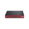 Switch PoE (802.3af/at/bt) no administrable de largo alcance, hasta 250m, 8 x 10/100Mbps (PoE)