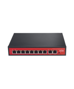 Switch PoE (802.3af/at/bt) no administrable de largo alcance, hasta 250m, 8 x 10/100Mbps (PoE)