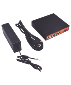 Alternative view of Switch No Administrable de 5 puertos Gigabit PoE (802.3af/at/bt y Pasivo de 24 Vcc) + 1 puerto SFP Gigabit