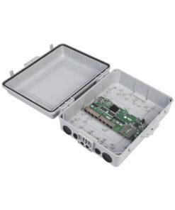 Switch WISP/FTTx con 7 puertos PoE inverso de 24V Pasivo (PoE in)