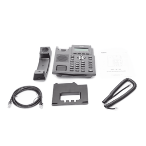 Alternative view of Teléfono IP empresarial para 2 lineas SIP con pantalla LCD, Códec Opus, conferencia de 3 vías, PoE
