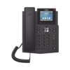 Teléfono IP empresarial para 4 líneas SIP con pantalla LCD de 2.8 pulgadas a color
