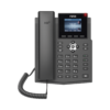 Teléfono IP empresarial, 4 líneas SIP con pantalla LCD a color, PoE