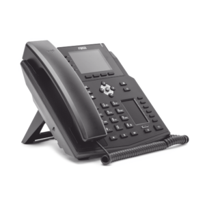 Alternative view of Teléfono IP Empresarial con Estándares Europeos, 16 líneas SIP con pantalla LCD a color, 30 teclas DSS/BLF (incluye fuente)