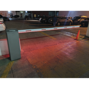 Alternative view of Barrera vehicular izquierda / Soporta brazo de hasta 5.5 m