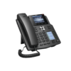Teléfono IP empresarial para 4 líneas SIP con 2 pantallas LCD