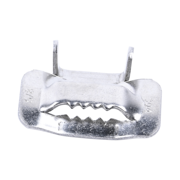 Hebilla de Acero Inoxidable T, 5/8", 100 piezas