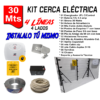 Kit Cerca Eléctrica Perimetral (hasta 30 Metros x 4 Líneas) (instálalo Tú Mismo)