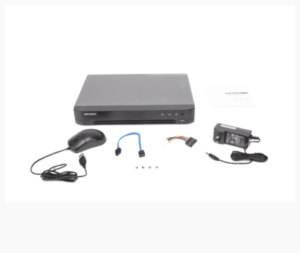 DVR 4 Megapixel / 8 Canales TURBOHD + 4 Canales IP / 1 Bahía de Disco Duro Hikvision