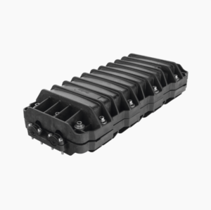 Cierre de Empalme para 24 fusiones de Fibra Óptica Horizontal, Exterior, IP68