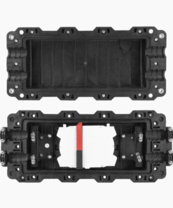 Cierre de Empalme para 24 fusiones de Fibra Óptica Horizontal, Exterior, IP68 8 Globaltecnoly i4