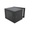 Gabinete Abatible de Pared (Con Marco Trasero) con Rack 19" de 9 Unidades