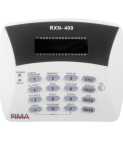 Teclado alfanumérico de 32 caracteres programador PIMA