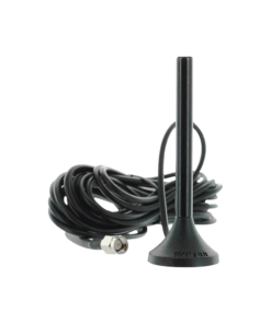 Antena Mini de Montaje Magnético, con cable RG174 y conector SMA macho | Rango de Frecuencias 700-960 MHz, 1710-2270 MHz | Ganancia Máxima 3.1 dB