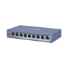Switch PoE+ No Administrable / Hasta 250 m PoE Larga Distancia / 8 puertos 802.3af/at (30W) 10/100 Mbps + 1 puerto 10/100 Uplink 2 Globaltecnoly DS3E0109PEC l