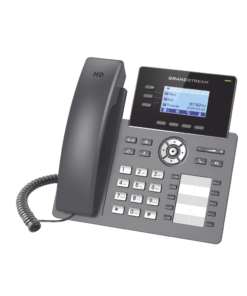 Teléfono IP Grado Operador, 3 líneas SIP con 6 cuentas, 10 botones BLF, puertos Gigabit, codec Opus, IPV4/IPV6 con gestión en la nube GDMS 11 Globaltecnoly GRP2604 AD 1 l