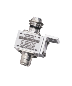 Protector RF Coaxial Para 10 - 1000 MHz de Ceja Frontal y Conectores N Hembra en Ambos Lados, 50 Ω