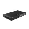 Router administrable cloud con POE+ 54w, 3 puertos LAN gigabit, 1 Puerto WAN gigabit y 1 puerto LAN/WAN gigabit configurable, hasta 100 clientes con desempeño de 600 Mbps asimétricos