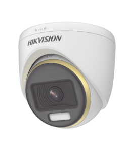 Turret TURBOHD 4K / Imagen a color 24/7 / Lente 2.8 mm / Luz Blanca 40 mts / Exterior IP67 / WDR 130 dB