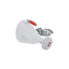 Antena asimétrica de 30° (30°H 20°V) 20.5 dBi tipo cuerno 5180-6000 MHz altamente eficiente, sin cables, sin perdidas, sin lóbulos listas para TwistPort
