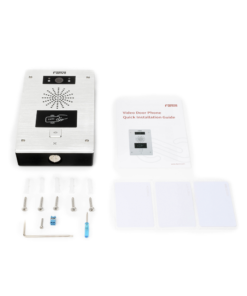 Video portero IP, 2 líneas SIP, 2 relevadores, lector de tarjeta RFID, Onvif, con botón para llamada, anti-vandálico, PoE, IP65 e IK10, PoE 8 Globaltecnoly I32V AD 2 l