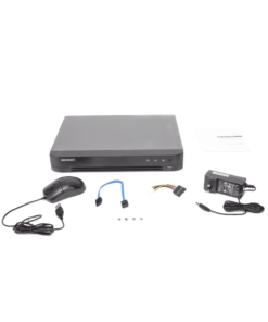 (Reconocimiento de Rostros / ACUSENSE) DVR 4 Megapixel / 16 Canales TURBOHD + 8 Canales IP / 1 Bahía de Disco Duro / 1 Canal de Audio / Audio por Coaxitron 7 Globaltecnoly IDS7216HQHIM1 FA AD 2 l