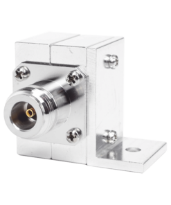 Protector Coaxial RF de CD Para 125 - 1000 MHz Con Ceja lateral y Conectores N Hembra en Ambos Lados, 50 Ω