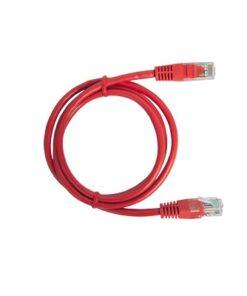 Cable de parcheo UTP Cat6 - 1 m - rojo