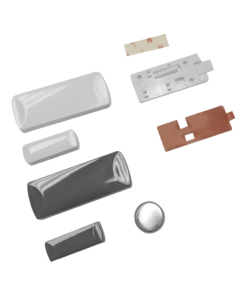 Sensor Inalambrico Magnético ultra pequeño/estético, para uso en puertas y ventanas.Batería de Larga Duración 5 Años 5 Globaltecnoly SFWST212 AD 1 l
