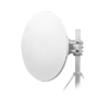 Antena direccional Alto Rendimiento / 4 ft / 4.9 a 6.1 GHz / Alto Aislamiento al Ruido / Ganancia de 35 dBi / Soporte de acero inoxidable / Polaridad en 90 ° y 45 ° / Incluye montaje.