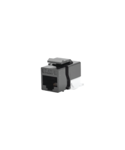 Módulo Jack Cat6 sin herramienta (toolless) keystone - Color Negro
