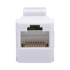 Acoplador UTP Cat6A hembra RJ45 a RJ45 hembra Color Blanco