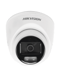 Turret TURBOHD 3K (5MP) / Micrófono Integrado / Lente 3.6 mm / Imagen a color 24/7 / 40 mts Luz Blanca / Exterior IP67 / dWDR / 4 Tecnologías