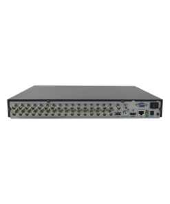 DVR 4 Megapixel / 32 Canales TURBOHD + 8 Canales IP / 2 Bahías de Disco Duro / 1 Canal de Audio / Videoanalisis
