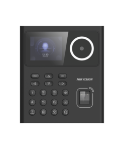 Terminal Facial MIFARE | 1.5m Lectura | P2P Hik-Connect | 500 Rostros, 1.000 Huellas y Tarjetas