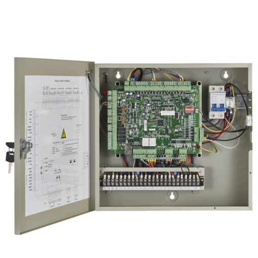 Controlador de Acceso para 2 Puertas | 4 Lectores de Huella y Tarjetas | Integración con Video | Capacidad para 100,000 Tarjetas | Incluye Gabinete y Fuente 12V DC/8A | Soporta Batería de Respaldo 2 Controlador de Acceso para 2 Puertas | 4 Lectores de Huella y Tarjetas | Integración con Video | Capacidad para 100,000 Tarjetas | Incluye Gabinete y Fuente 12V DC/8A | Soporta Batería de Respaldo - Imagen 2