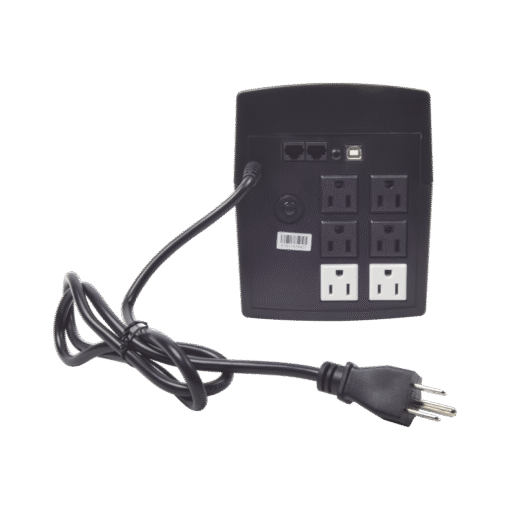 UPS de 1500VA/900W, Topología Línea Interactiva, Entrada y Salida 120 Vca, Clavija NEMA 5-15P, 6 Tomas NEMA 5-15R 4 UPS de 1500VA/900W, Topología Línea Interactiva, Entrada y Salida 120 Vca, Clavija NEMA 5-15P, 6 Tomas NEMA 5-15R - Imagen 4
