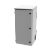 Gabinete de Exterior con Rack de 19" de 24U con Ventiladores y Termostato (Montaje a poste o torre se vende por separado).